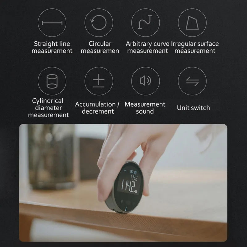 High-Precision Digital Measuring Ruler